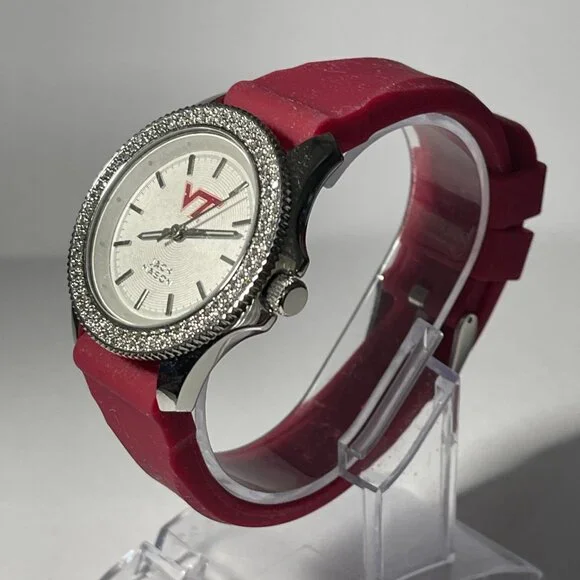 Virginia Tech Hokies NCAA Ladies Silicone Watch by Jack 